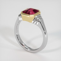 2.53 Ct. Gemstone Ring, 14K Yellow & White 2