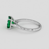 2.02 Ct. Emerald Ring, Platinum 950 4