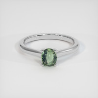 0.73 Ct. Gemstone Ring, Platinum 950 1