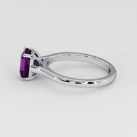 2.06 Ct. Purple Sapphire Ring, Platinum 950 4