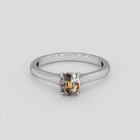 0.99 Ct. Bi Color Sapphire Ring, Platinum 950 1