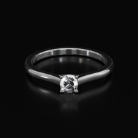 0.51 Ct. Sapphire Ring, Platinum 950 1