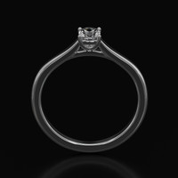 0.51 Ct. Sapphire Ring, Platinum 950 3