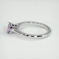 0.92 Ct. Purple Sapphire Ring, Platinum 950 4