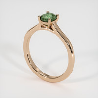 0.73 Ct. Gemstone Ring, 14K Rose Gold 2