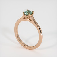 0.90 Ct. Sapphire Ring, 18K Rose Gold 2