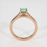 0.90 Ct. Sapphire Ring, 18K Rose Gold 3