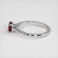 0.69 Ct. Ruby Ring, 10K White Gold 4