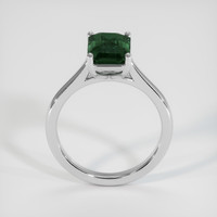 2.99 Ct. Bluish Green Sapphire Ring, 10K White Gold 3