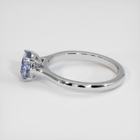 1.69 Ct. Violet Sapphire Ring, 10K White Gold 4