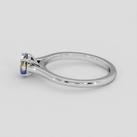 1.08 Ct. Bi Color / Parti Sapphire Ring, 10K White Gold 4