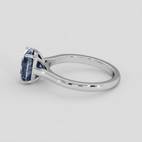 2.28 Ct. Bi Color Tanzanite Ring, 14K White Gold 4