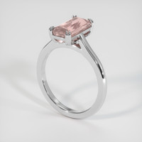 2.87 Ct. Gemstone Ring, 14K White Gold 2
