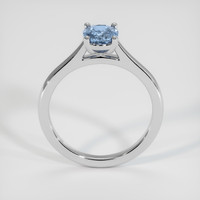 1.11 Ct. Bi Color Sapphire Ring, 14K White Gold 3