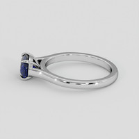 1.46 Ct. Blue Sapphire Ring, 14K White Gold 4