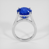 6.41 Ct. Blue Sapphire Ring, 14K White Gold 3