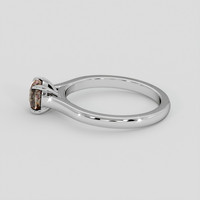 0.99 Ct. Bi Color Sapphire Ring, 14K White Gold 4