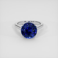 5.16 Ct. Blue Sapphire Ring, 14K White Gold 1