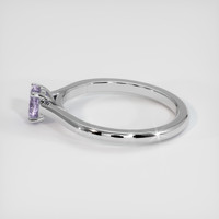 0.72 Ct. Sapphire Ring, 14K White Gold 4