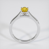 0.90 Ct. Bi Color Sapphire Ring, 18K White Gold 3