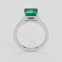 2.02 Ct. Emerald Ring, 18K White Gold 3