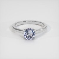 1.69 Ct. Sapphire Ring, 18K White Gold 1