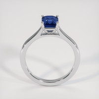 1.62 Ct. Blue Sapphire Ring, 18K White Gold 3