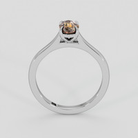0.99 Ct. Bi Color Sapphire Ring, 18K White Gold 3