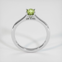 0.83 Ct. Sapphire Ring, 18K White Gold 3