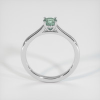 0.40 Ct. Sapphire Ring, 18K White Gold 3