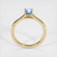 1.12 Ct. Blue Sapphire Ring, 10K Yellow Gold 3
