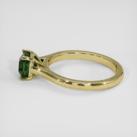 1.40 Ct. Yellowish Green Sapphire Ring, 10K Yellow Gold 4