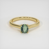 0.73 Ct. Gemstone Ring, 14K Yellow Gold 1