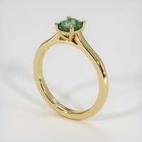 0.73 Ct. Gemstone Ring, 14K Yellow Gold 2