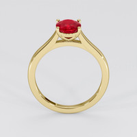 1.59 Ct. Ruby Ring, 14K Yellow Gold 3