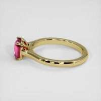 1.86 Ct. Pinkish Red Ruby Ring, 14K Yellow Gold 4