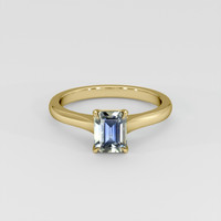 1.50 Ct. Bi Color Sapphire Ring, 14K Yellow Gold 1
