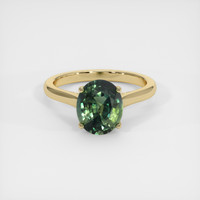 2.80 Ct. Sapphire Ring, 14K Yellow Gold 1