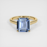 4.62 Ct. Sapphire Ring, 14K Yellow Gold 1