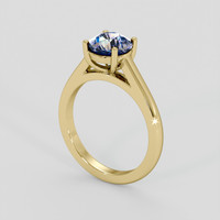 1.57 Ct. Bi Color Sapphire Ring, 14K Yellow Gold 2