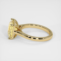 4.00 Ct. Sapphire Ring, 14K Yellow Gold 4