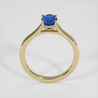 1.26 Ct. Blue Sapphire Ring, 18K Yellow Gold 3