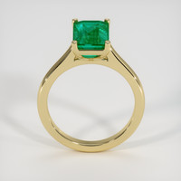 2.97 Ct. Emerald Ring, 18K Yellow Gold 3