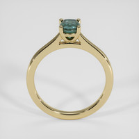 0.71 Ct. Green to Purple Alexandrite Ring, 18K Yellow Gold 3