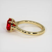 2.52 Ct. Ruby Ring, 18K Yellow Gold 4