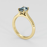 1.50 Ct. Bi Color Sapphire Ring, 18K Yellow Gold 2