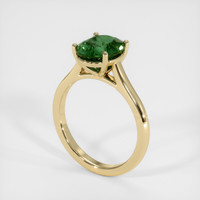 2.80 Ct. Sapphire Ring, 18K Yellow Gold 2