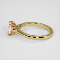 2.08 Ct. Pink Sapphire Ring, 18K Yellow Gold 4