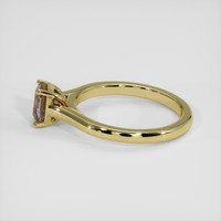 1.12 Ct. Bi Color Sapphire Ring, 18K Yellow Gold 4