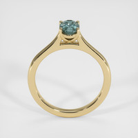 0.77 Ct. Sapphire Ring, 18K Yellow Gold 3